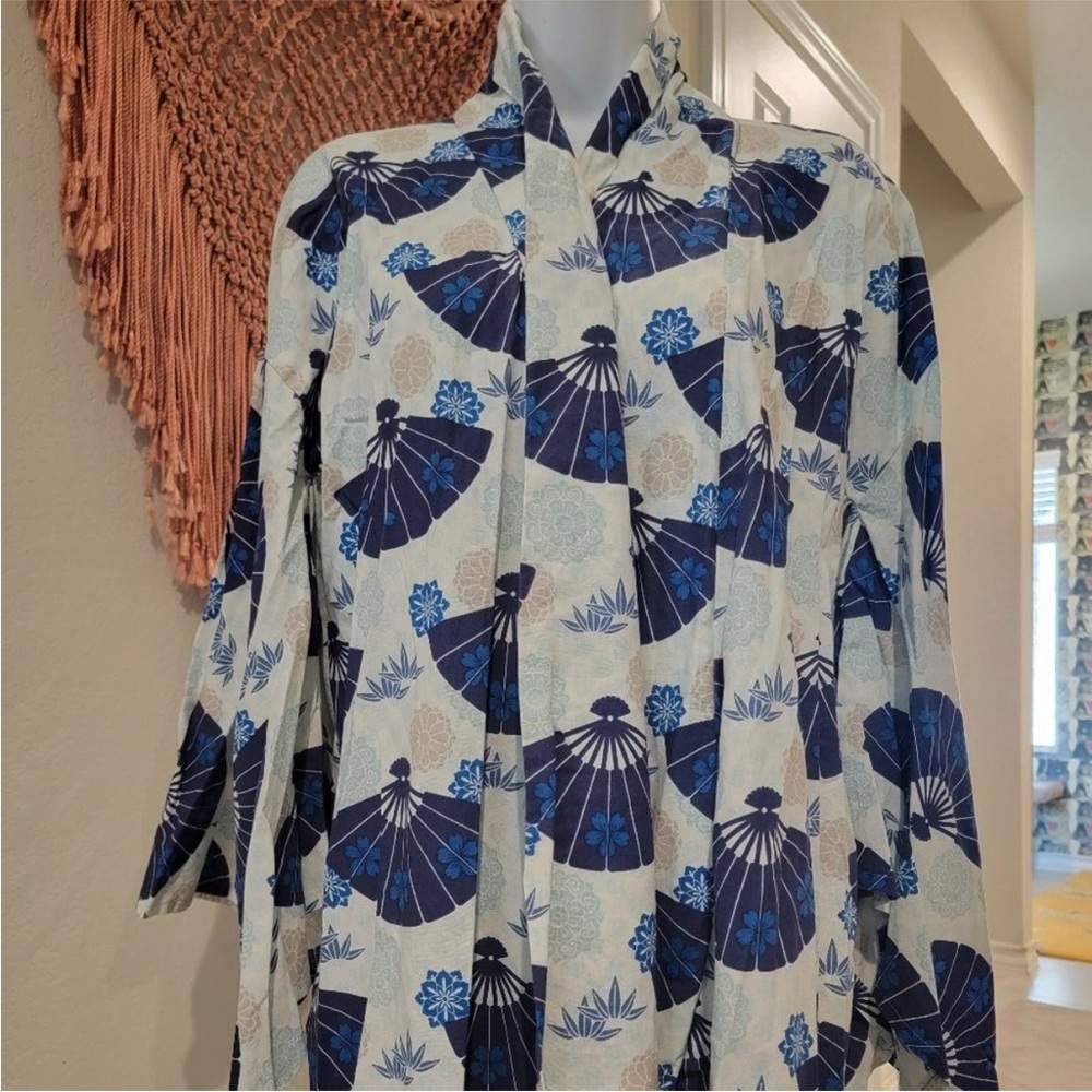 🪭 Vintage Kimono Robe handmade estimated medium
